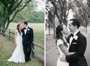 Wedding at Church of Christ the King and Morris County Golf Club in New Jersey. Photos by Kelly Kollar Photography.