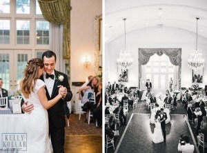 Wedding at Church of Christ the King and Morris County Golf Club in New Jersey. Photos by Kelly Kollar Photography.