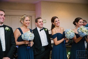 Wedding at Church of Christ the King and Morris County Golf Club in New Jersey. Photos by Kelly Kollar Photography.