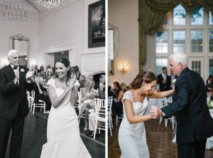 Wedding at Church of Christ the King and Morris County Golf Club in New Jersey. Photos by Kelly Kollar Photography.
