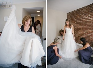 Jewish wedding at New York Botanical Garden in the Bronx. Photos by Kelly Kollar Photography.