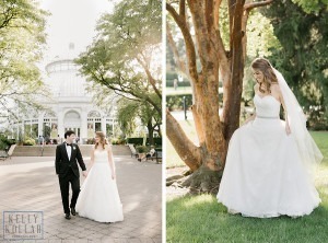 Jewish wedding at New York Botanical Garden in the Bronx. Photos by Kelly Kollar Photography.
