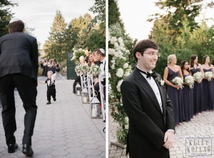 Jewish wedding at New York Botanical Garden in the Bronx. Photos by Kelly Kollar Photography.