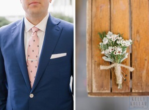 Beach wedding at Congress Hall in Cape May, New Jersey. Photos by Kelly Kollar Photography.