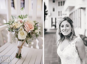 Beach wedding at Congress Hall in Cape May, New Jersey. Photos by Kelly Kollar Photography.