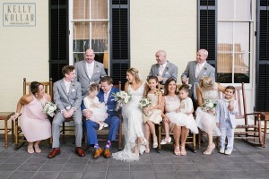 Beach wedding at Congress Hall in Cape May, New Jersey. Photos by Kelly Kollar Photography.