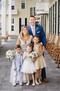 Beach wedding at Congress Hall in Cape May, New Jersey. Photos by Kelly Kollar Photography.