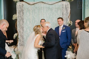Beach wedding at Congress Hall in Cape May, New Jersey. Photos by Kelly Kollar Photography.