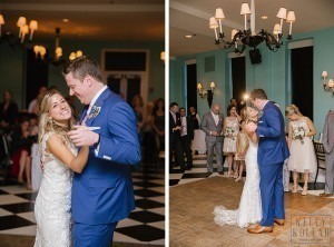 Beach wedding at Congress Hall in Cape May, New Jersey. Photos by Kelly Kollar Photography.