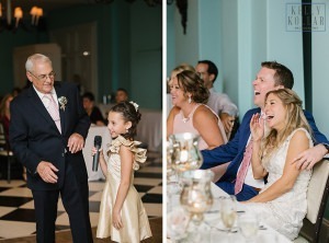 Beach wedding at Congress Hall in Cape May, New Jersey. Photos by Kelly Kollar Photography.