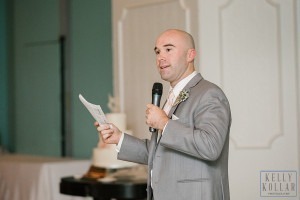 Beach wedding at Congress Hall in Cape May, New Jersey. Photos by Kelly Kollar Photography.