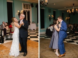 Beach wedding at Congress Hall in Cape May, New Jersey. Photos by Kelly Kollar Photography.