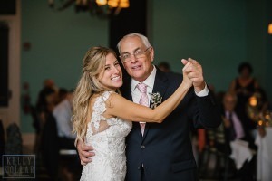 Beach wedding at Congress Hall in Cape May, New Jersey. Photos by Kelly Kollar Photography.