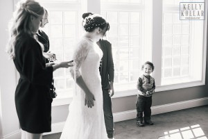 Fall, autumn wedding at Diamond Mills Hotel in Saugerties, New York. Photos by Kelly Kollar Photography.