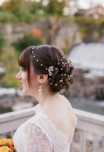 Fall, autumn wedding at Diamond Mills Hotel in Saugerties, New York. Photos by Kelly Kollar Photography.