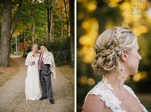 Fall wedding in New Canaan and Wilson, Connecticut. Photos by Kelly Kollar Photography.