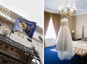 Wedding at St. Barts Episcopal Church, photos in Central Park, celebration at the University Club. Photos by Kelly Kollar Photography.