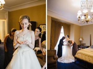 Wedding at St. Barts Episcopal Church, photos in Central Park, celebration at the University Club. Photos by Kelly Kollar Photography.