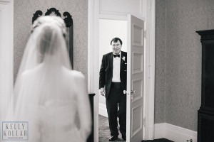 Wedding at St. Barts Episcopal Church, photos in Central Park, celebration at the University Club. Photos by Kelly Kollar Photography.