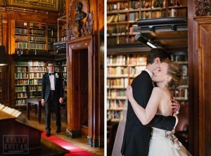 Wedding at St. Barts Episcopal Church, photos in Central Park, celebration at the University Club. Photos by Kelly Kollar Photography.