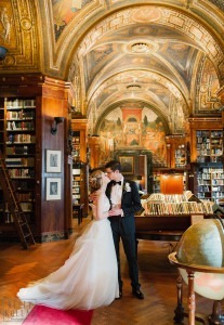Wedding at St. Barts Episcopal Church, photos in Central Park, celebration at the University Club. Photos by Kelly Kollar Photography.