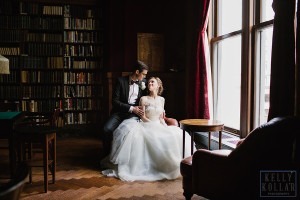 Wedding at St. Barts Episcopal Church, photos in Central Park, celebration at the University Club. Photos by Kelly Kollar Photography.