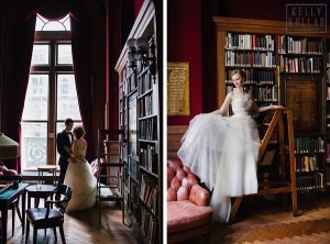 Wedding at St. Barts Episcopal Church, photos in Central Park, celebration at the University Club. Photos by Kelly Kollar Photography.