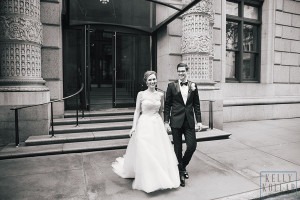 Wedding at St. Barts Episcopal Church, photos in Central Park, celebration at the University Club. Photos by Kelly Kollar Photography.