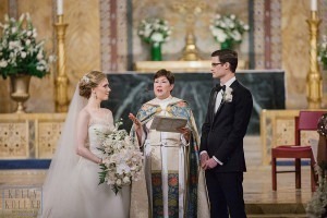 Wedding at St. Barts Episcopal Church, photos in Central Park, celebration at the University Club. Photos by Kelly Kollar Photography.