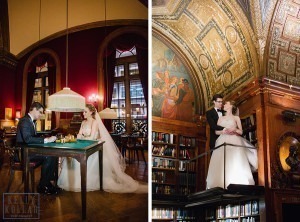 Wedding at St. Barts Episcopal Church, photos in Central Park, celebration at the University Club. Photos by Kelly Kollar Photography.