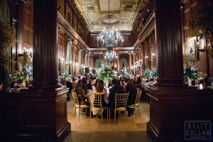 Wedding at St. Barts Episcopal Church, photos in Central Park, celebration at the University Club. Photos by Kelly Kollar Photography.