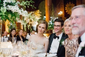 Wedding at St. Barts Episcopal Church, photos in Central Park, celebration at the University Club. Photos by Kelly Kollar Photography.