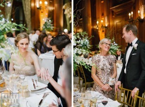 Wedding at St. Barts Episcopal Church, photos in Central Park, celebration at the University Club. Photos by Kelly Kollar Photography.