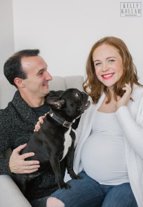 Maternity, pregnancy session in Brooklyn. Photos by Kelly Kollar Photography.