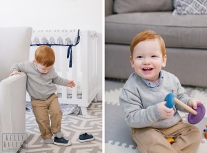 Manhattan family session with a newborn and toddler. Photos by Kelly Kollar Photography.