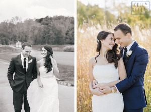 Fall wedding at Harbor Links Golf Course in Port Washington, New York. Photos by Kelly Kollar photography.