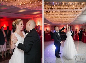 Fall wedding at the Tides Estate in North Haledon, New Jersey. By Kelly Kollar Photography.