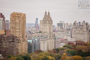 Fall, autumn wedding at St. Ignatius Loyola and New York Athletic Club. Photos by Kelly Kollar Photography.