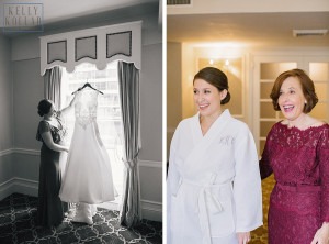 Fall, autumn wedding at St. Ignatius Loyola and New York Athletic Club. Photos by Kelly Kollar Photography.