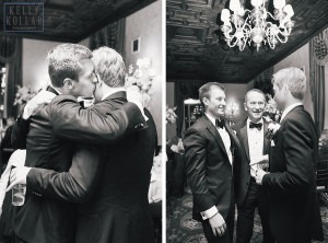 Fall, autumn wedding at St. Ignatius Loyola and New York Athletic Club. Photos by Kelly Kollar Photography.