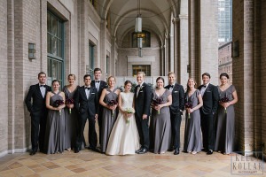 Fall, autumn wedding at St. Ignatius Loyola and New York Athletic Club. Photos by Kelly Kollar Photography.
