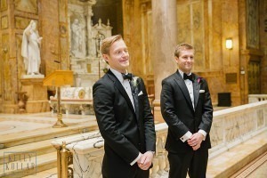 Fall, autumn wedding at St. Ignatius Loyola and New York Athletic Club. Photos by Kelly Kollar Photography.