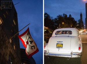 Fall, autumn wedding at St. Ignatius Loyola and New York Athletic Club. Photos by Kelly Kollar Photography.