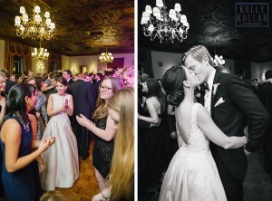 Fall, autumn wedding at St. Ignatius Loyola and New York Athletic Club. Photos by Kelly Kollar Photography.