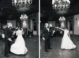 Fall, autumn wedding at St. Ignatius Loyola and New York Athletic Club. Photos by Kelly Kollar Photography.