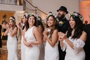 Filipino and Trinidadian Marine Corps wedding at the Carriage House in Galloway, New Jersey. Photos by Kelly Kollar Photography.