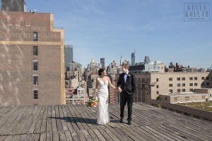 Wedding at Eventi Hotel and Studio 450 in Manhattan. Photos by Kelly Kollar Photography.