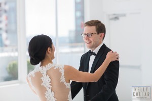 Wedding at Eventi Hotel and Studio 450 in Manhattan. Photos by Kelly Kollar Photography.