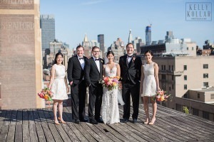 Wedding at Eventi Hotel and Studio 450 in Manhattan. Photos by Kelly Kollar Photography.