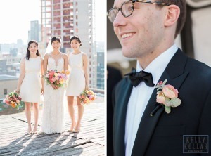 Wedding at Eventi Hotel and Studio 450 in Manhattan. Photos by Kelly Kollar Photography.
